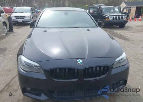 2013 BMW 550I xDrive from USA, damaged, VIN WBAFU9C51DDY70989